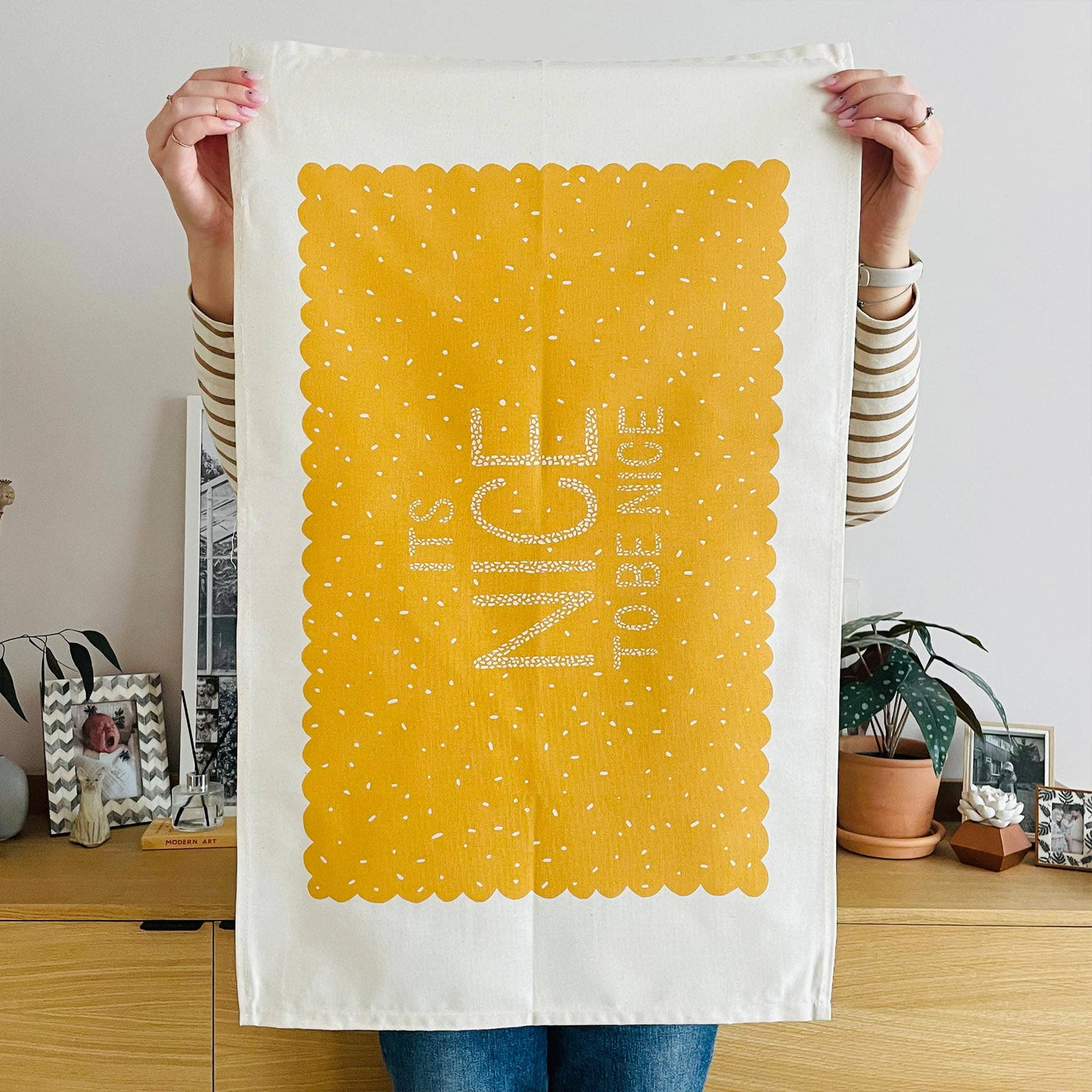 It's Nice to be Nice - Tea Towel - *Clearance*