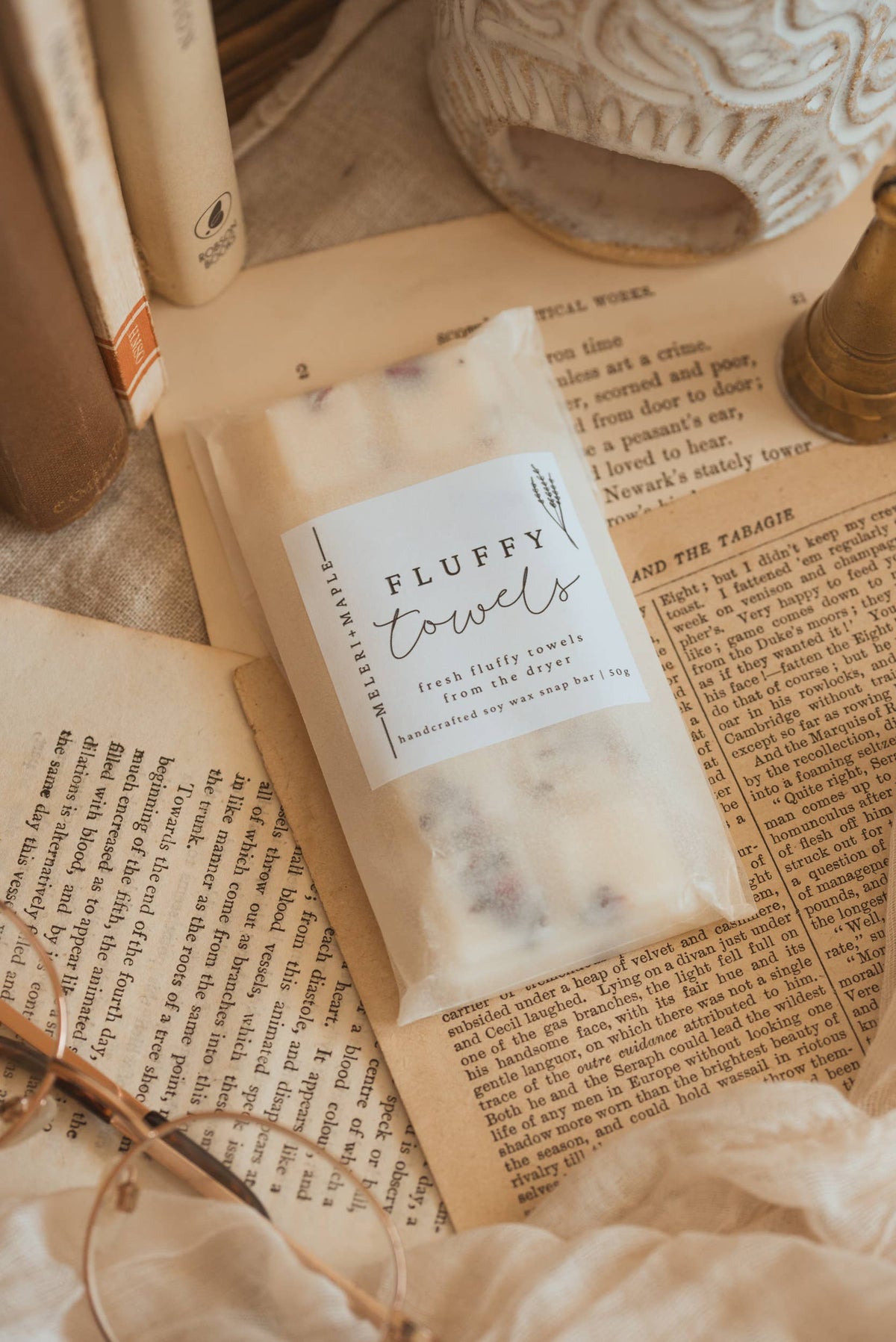 Fluffy Towels Scented Snap Bar Wax Melt