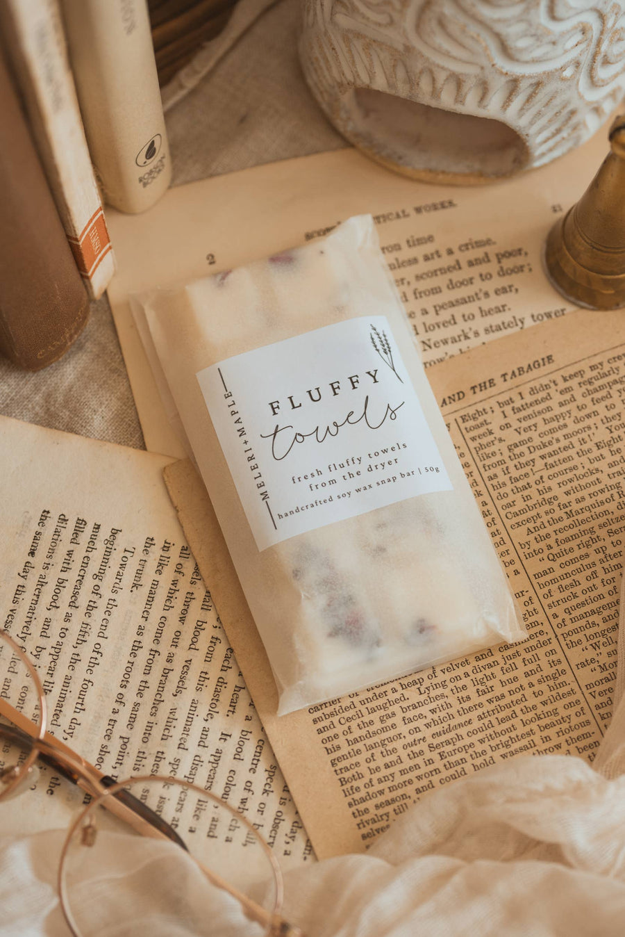 Fluffy Towels Scented Snap Bar Wax Melt