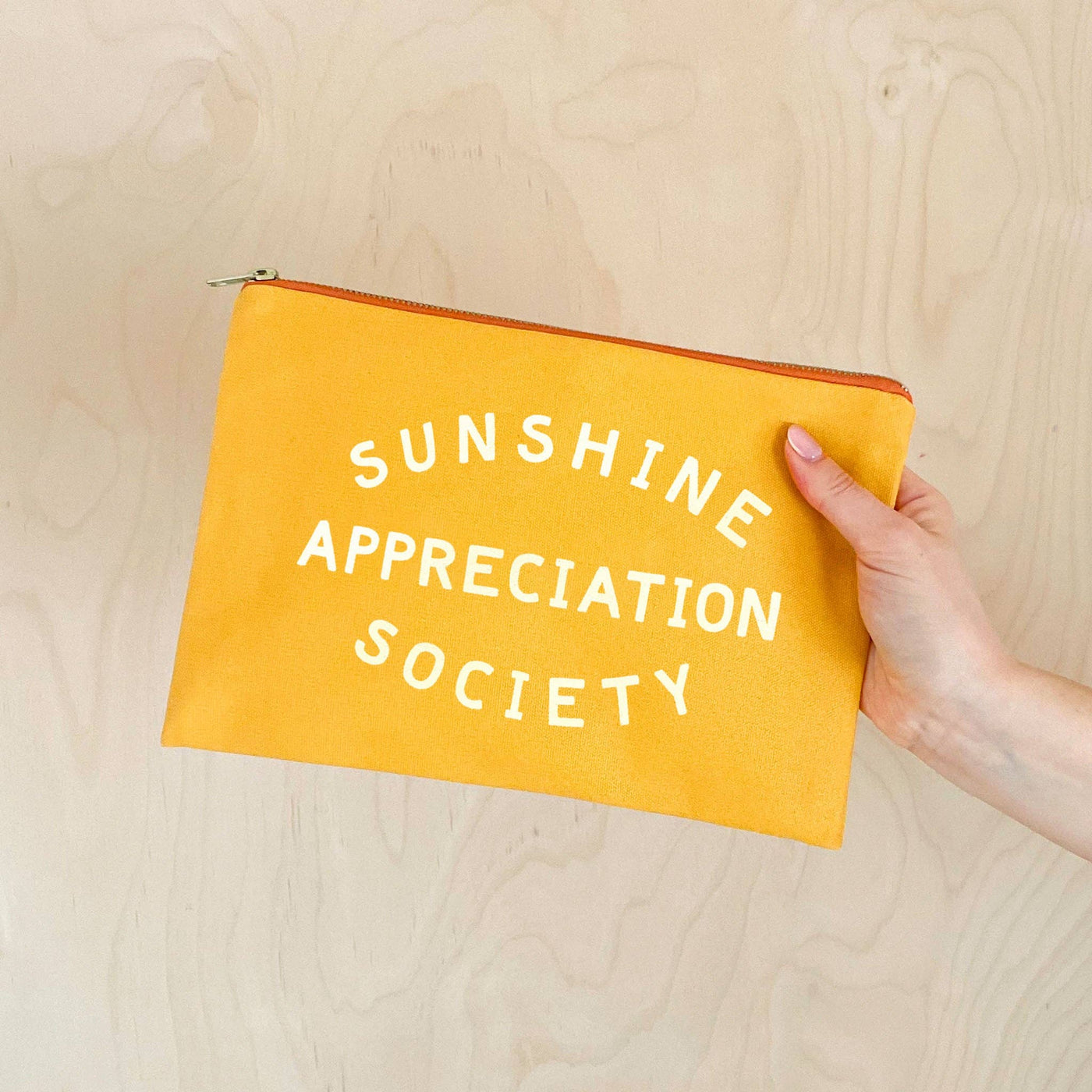 Sunshine Appreciation Society - Yellow Pouch