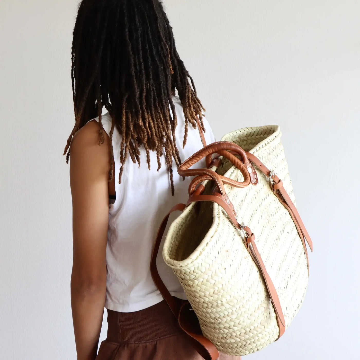 Beach backpack, Straw beach backpack, Backpacks for women