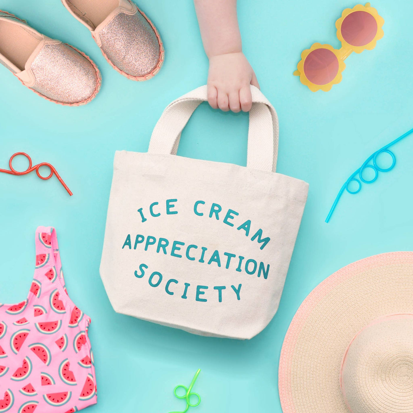 Ice Cream Appreciation Society - Little Canvas Bag