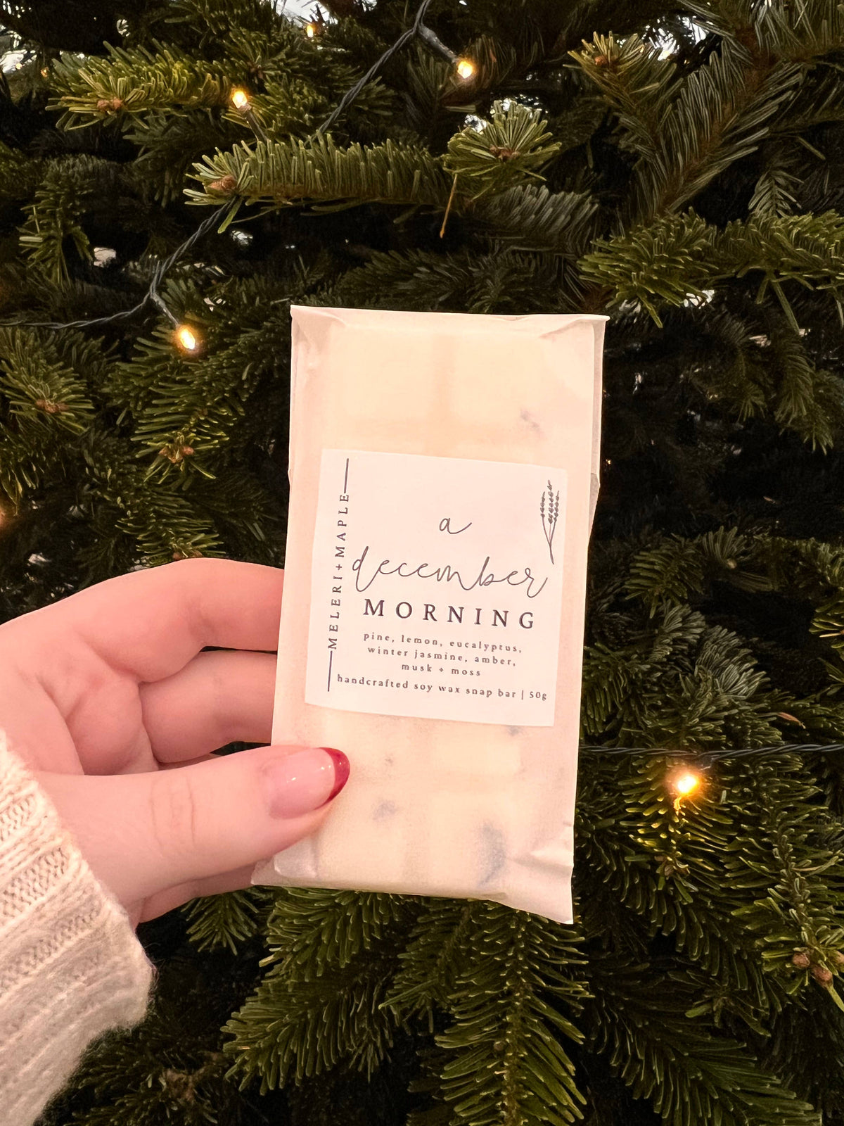 Winter Walk Scented Snap Bar Wax Melt Christmas