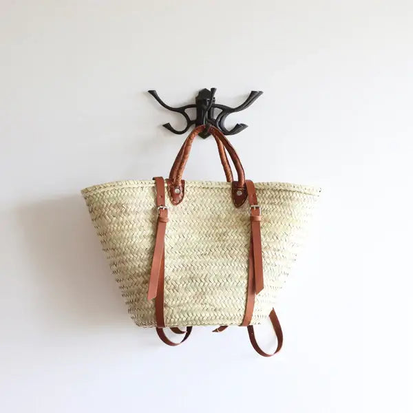 Beach backpack, Straw beach backpack, Backpacks for women