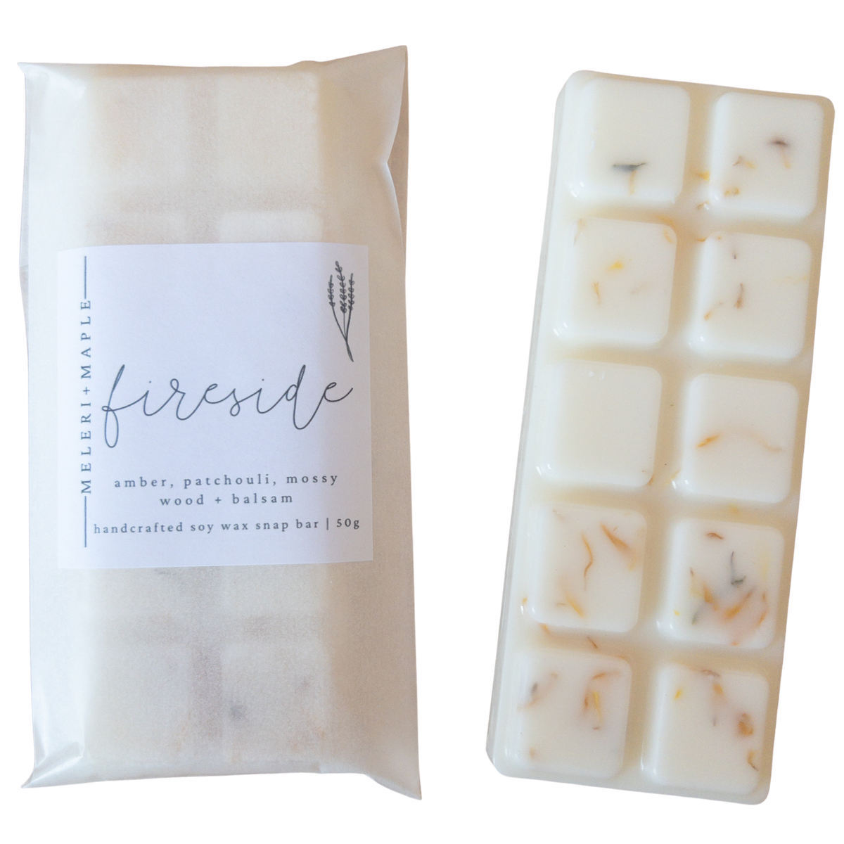 Fireside Scented Snap Bar Wax Melt