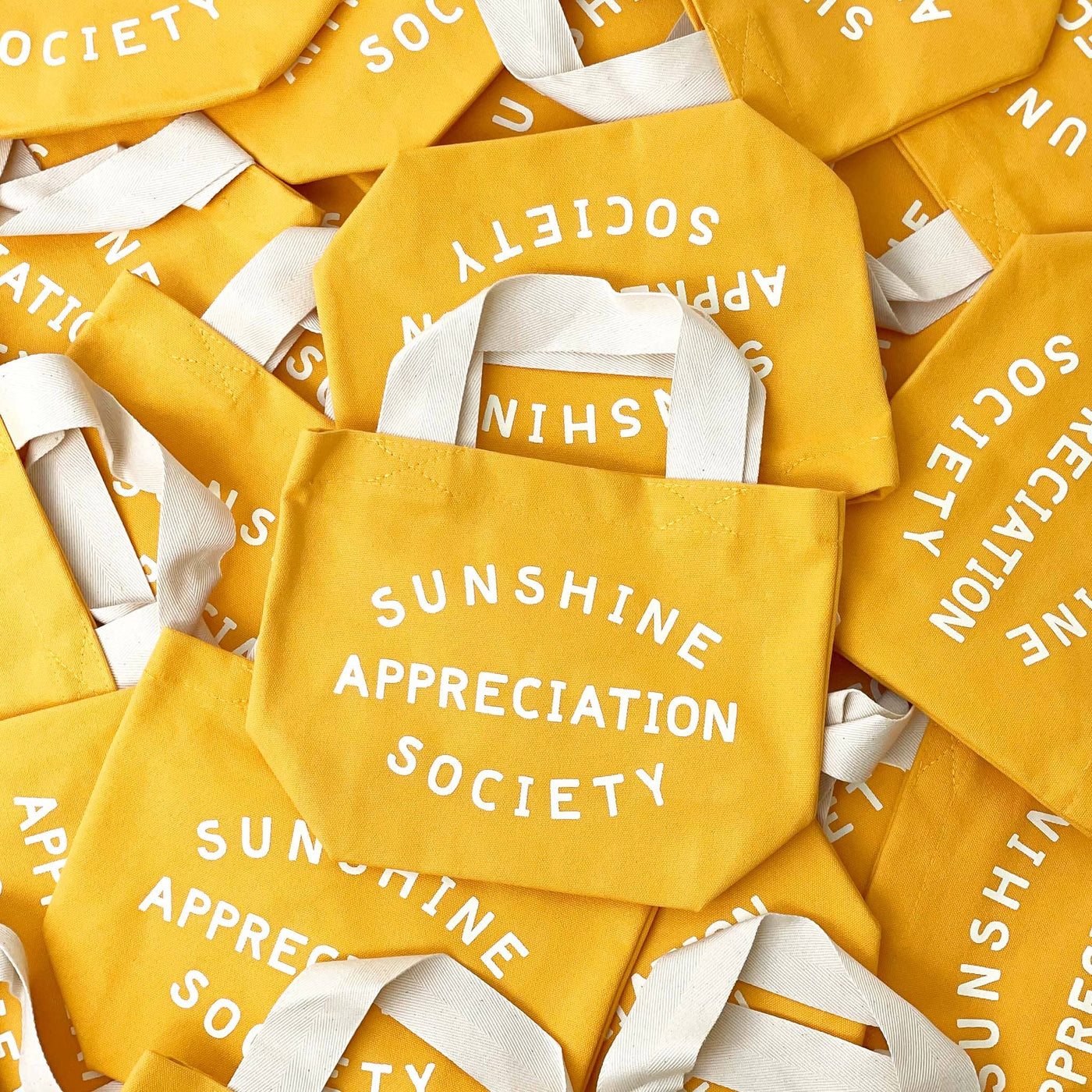 Sunshine Appreciation Society - Little Yellow Bag
