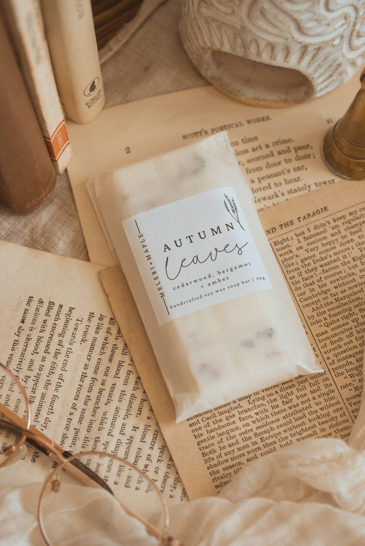 Autumn Leaves Scented Snap Bar Wax Melt