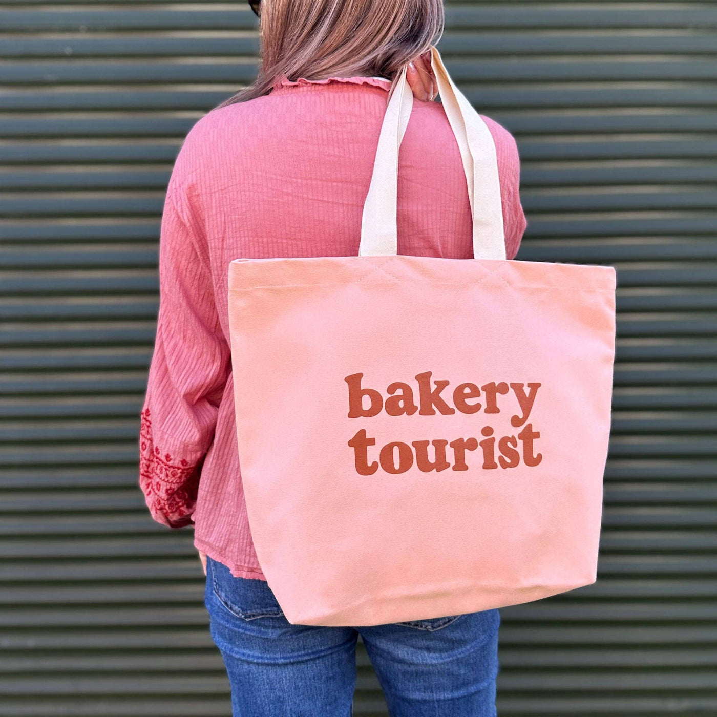 Bakery Tourist - Blush Pink Tote Bag