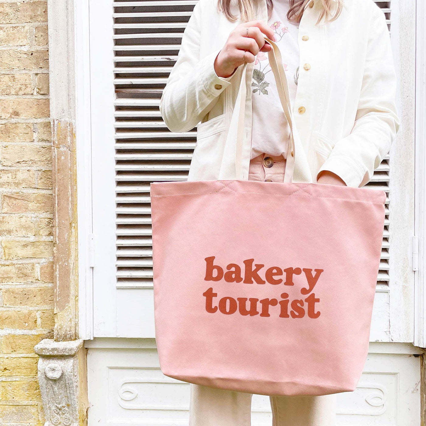 Bakery Tourist - Blush Pink Tote Bag