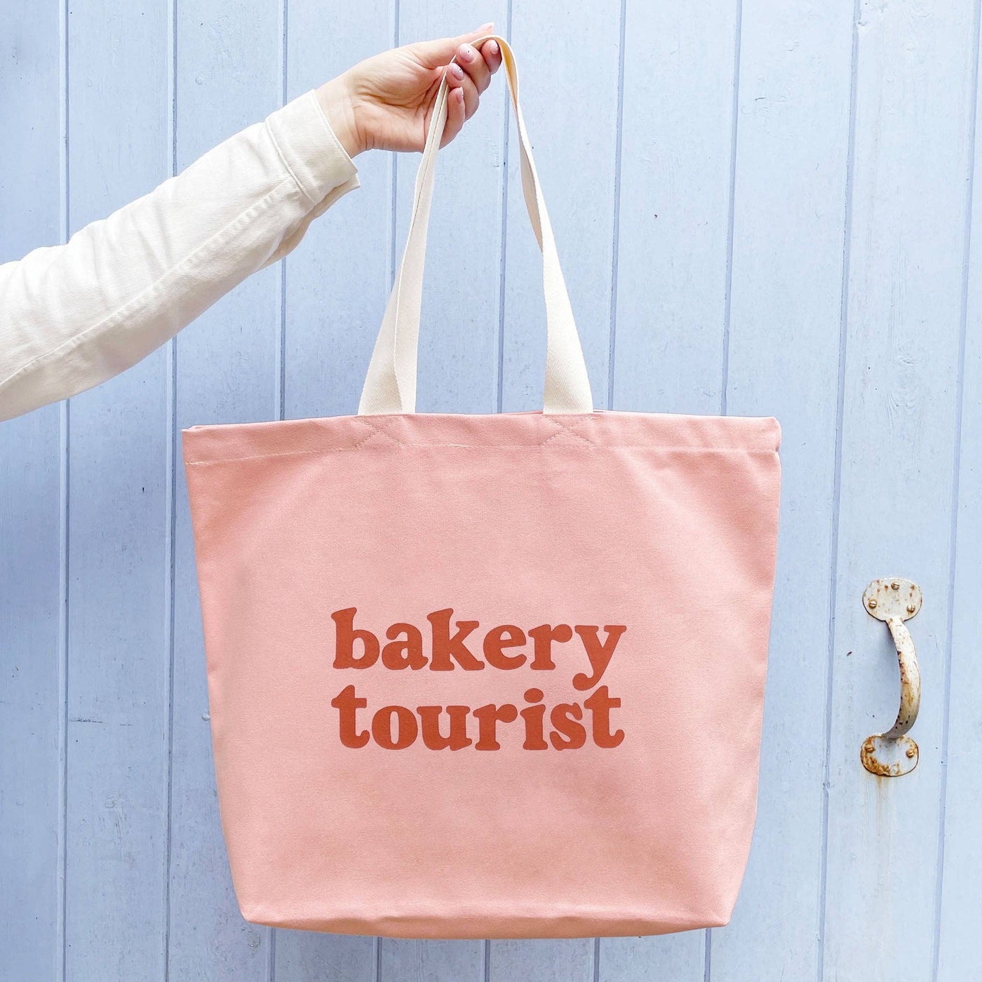 Bakery Tourist - Blush Pink Tote Bag