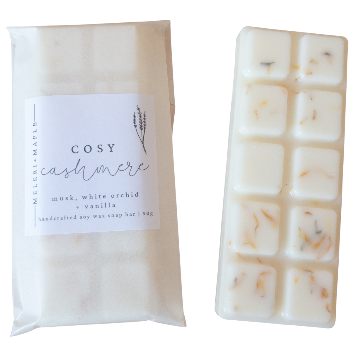 Cosy Cashmere Scented Snap Bar Wax Melt