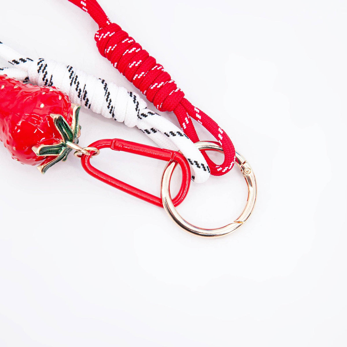 Strawberry Clip On Bag Charm: One-size