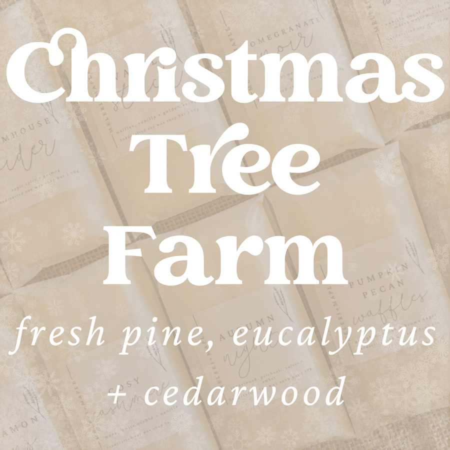 Christmas Tree Farm Scented Snap Bar Wax Melt