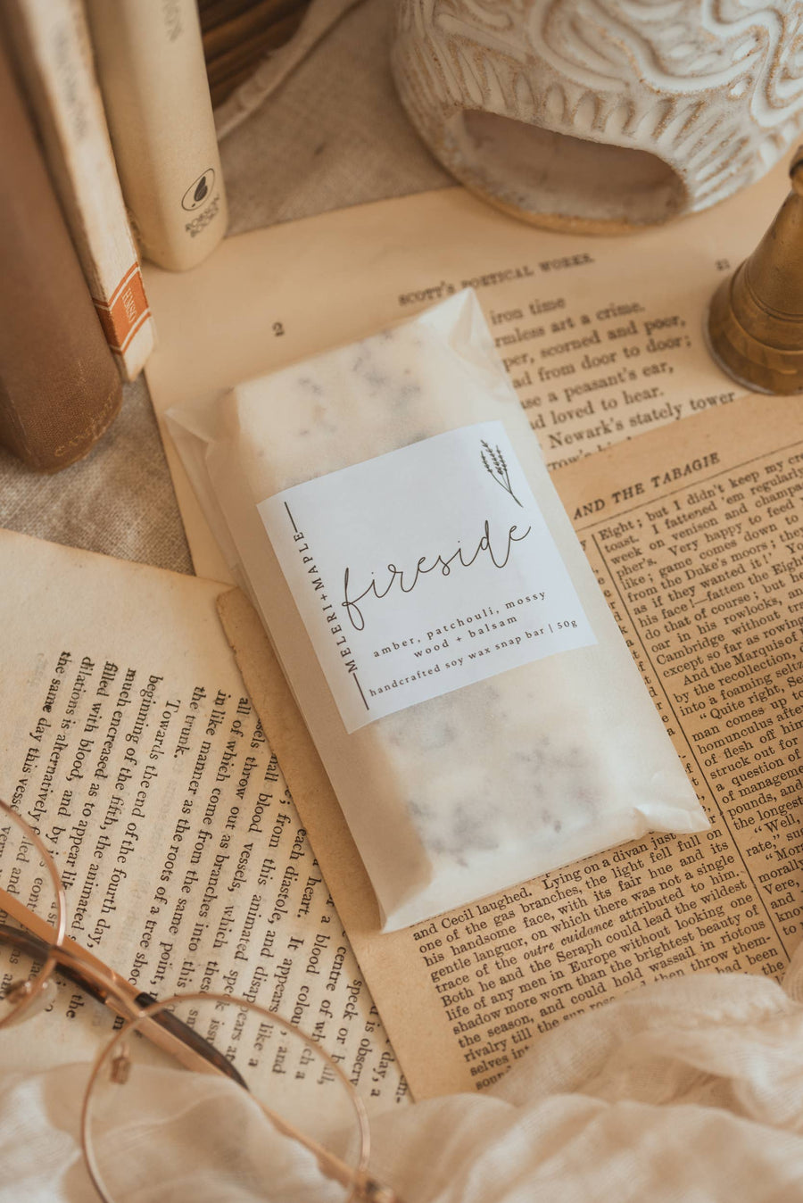 Fireside Scented Snap Bar Wax Melt