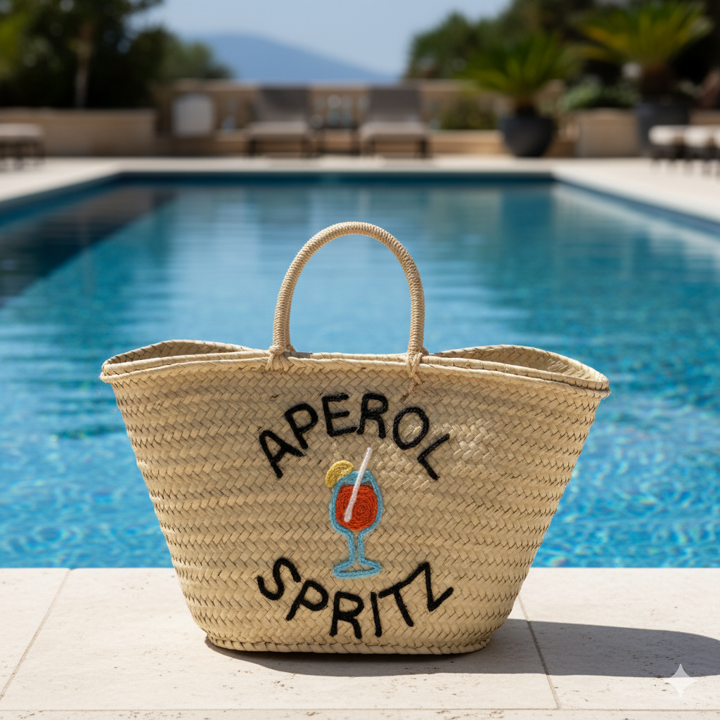 French basket bag, Natural Bag, Beach Bag, Handmade Bag