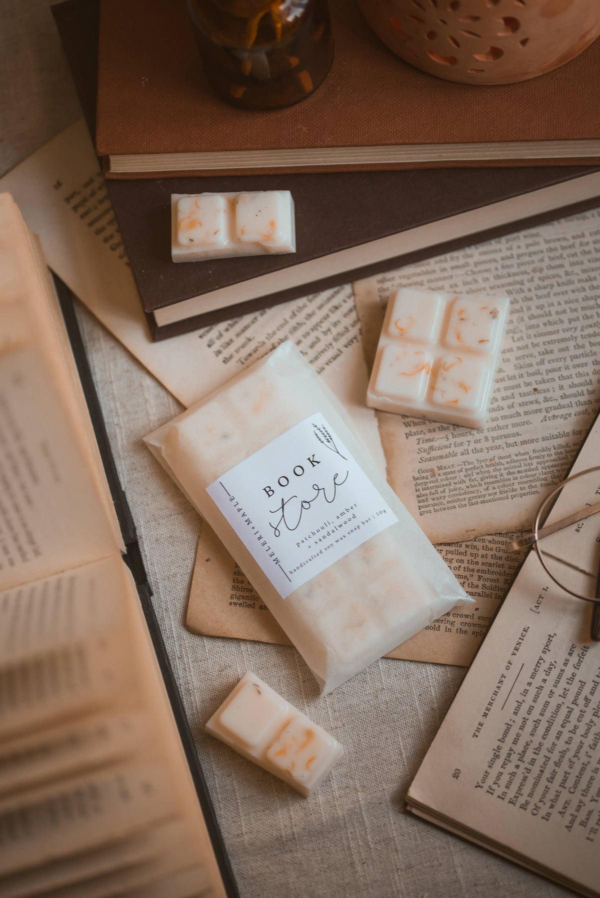 Peony Blush Scented Snap Bar Wax Melt
