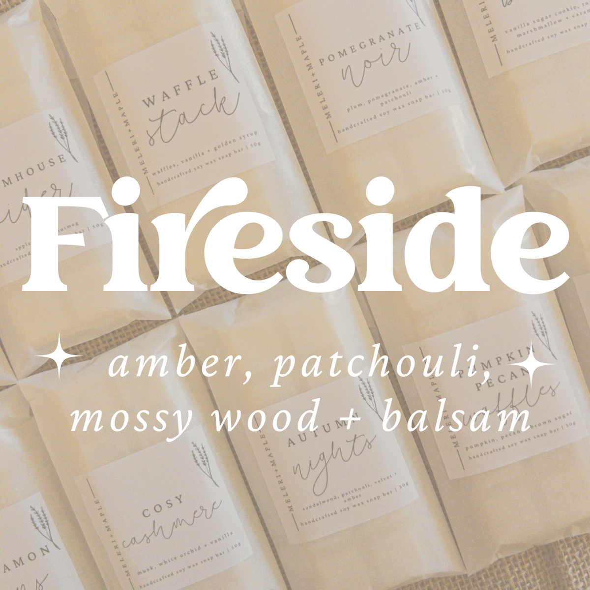 Fireside Scented Snap Bar Wax Melt