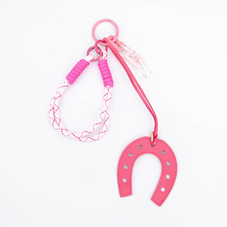 Lucky Horseshoe Clip On Bag Charm: One-size
