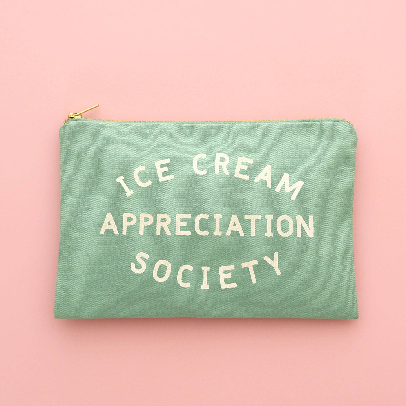 Ice Cream Appreciation Society - Sea Glass Pouch