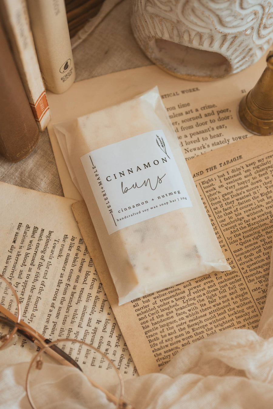 Cinnamon Buns Scented Snap Bar Wax Melt