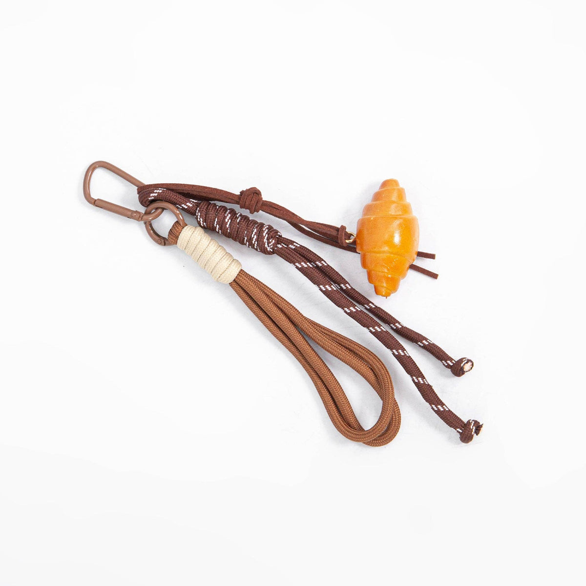 Croissant Clip On Bag Charm: One-size