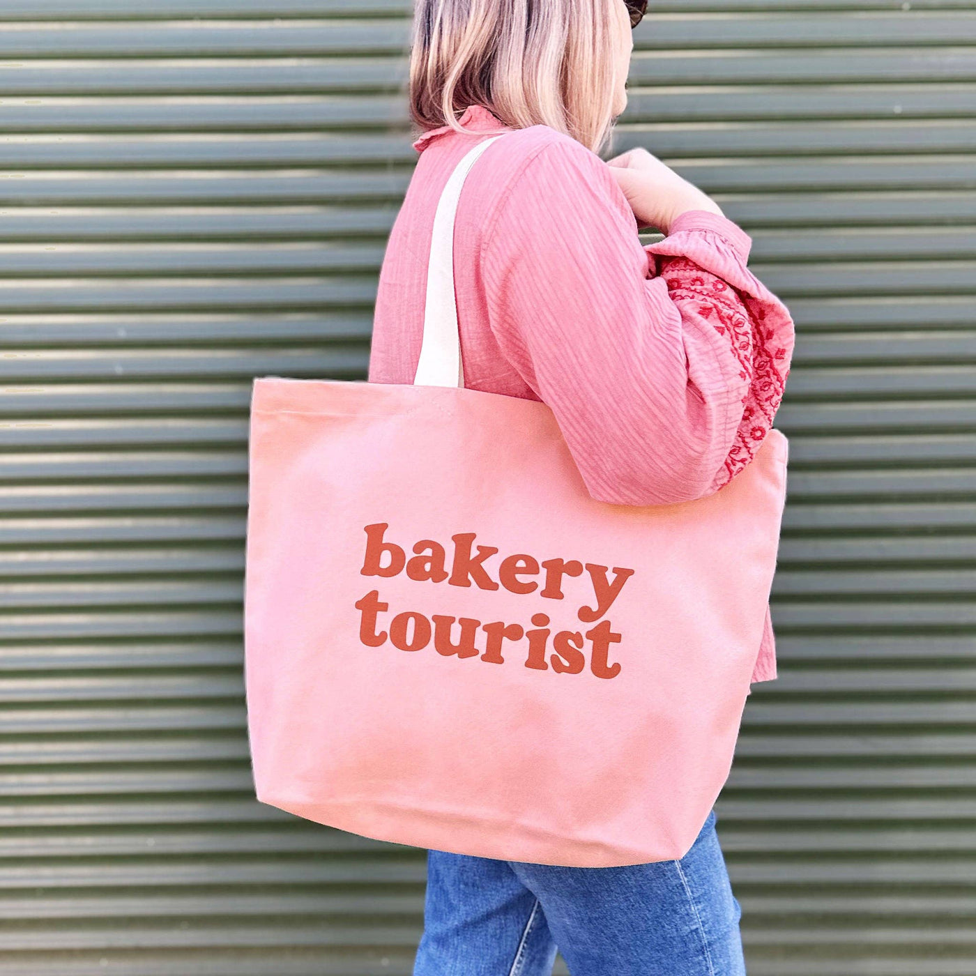 Bakery Tourist - Blush Pink Tote Bag